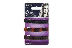 Goody Classics Barrettes - 3 CT