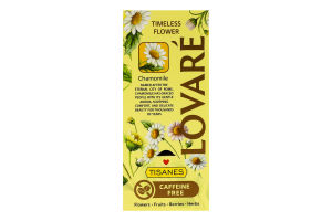 Чай травяной из цветов ромашки Вечный цветок Lovare к/у 24х1.3г