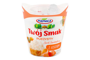 Сир 23% вершковий збитий з лососем Twoj Smak Piatnica ст 150г