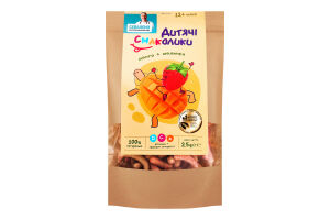 Сніданки сухі для дітей від 12міс з манго та малиною Мультизлаки Дитячі Смаколики д/п 25г