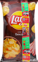 Чипсы картофельные Бекон Lay's м/у 120г