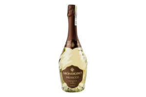 Вино игристое 0.75л 11% белое экстра сухое Prosecco Mondoro бут