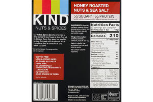 KIND Nuts & Spices Honey Roasted Nuts & Sea Salt Bar - 12 CT