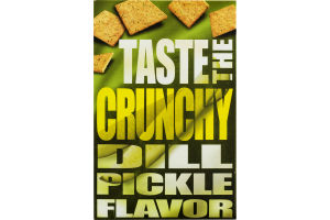 Nabisco Wheat Thins Snacks Dill Pickle