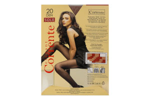 Колготки жіночі Corrente Sole 20den 4 natural