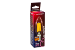Лампа LED Enerlight Filament С35 4Вт Е14