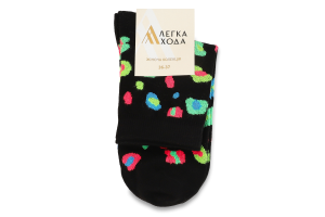 Шкарпетки жіночі Легка хода №5620 23 чорний