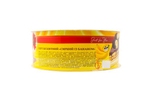 Торт Сирний з бананом 600г коробка Valencia