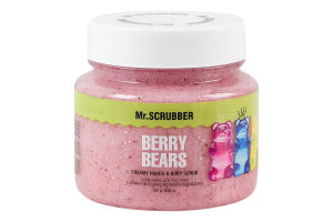 Крем-скраб для рук и тела с ароматом ягодных желейных мишек Mr.Scrubber 250г