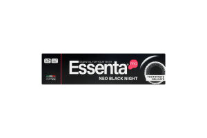 Паста зубная Neo black night Essenta 75мл