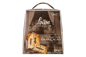 Кекс Loison Панеттоне Gran Cacao шокол-шокол крем