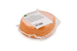 Ковбаса варена з м'ясом птиці Ніжна куряча Укрпромпостач-95 в/с кг