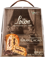 Кекс Loison Панеттоне Gran Cacao шокол-шокол крем