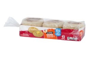 Ahold English Muffins Jumbo - 6 CT