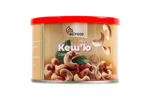 Кешью жареные соленые BelFood ж/б 120г