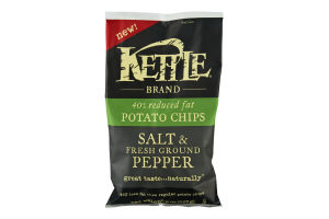Kettle 40% Reduced Fat Salt & Fresh Ground Pepper Potato Chips