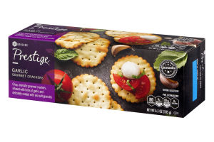Prestige Gourmet Crackers Garlic