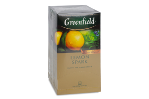 Чай черный Lemon Spark Greenfield к/у 25х1.5г
