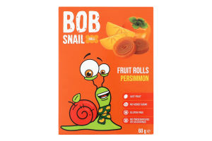 Конфеты фруктовые Persimmon Roll Bob Snail к/у 60г