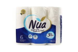 Рушники паперові Nua 3шари