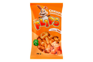 Палички кукурудзяні Flips зі смаком іриски