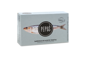 Сардини Pepus в рослинній олії