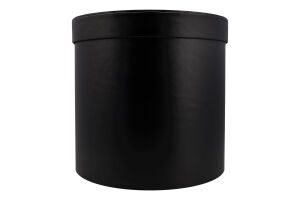 Коробка подарункова чорна кругла 20*20см НК-86 Екстрафікс