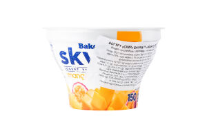 Йогурт Bakoma Скир з манго та маракуя