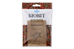 Корм для черепах гранулированный Черепашки Биовит Природа м/у 10г