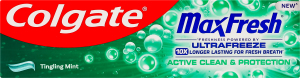 Паста зубная Active сlean&Protect Ultrafreeze MaxFresh Colgate 75мл