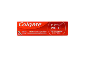 Паста зубная Сияющее отбеливание Optic White Colgate 75мл