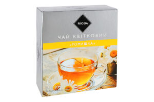 Чай квітковий Ромашка Rioba к/у 50х1.3г