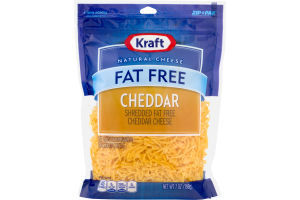 Kraft Natural Cheese Shredded Fat Free Cheddar