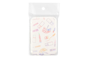 Дзеркальце кишенькове штучна шкіра 7,2*10,8см