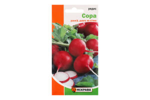 Насіння Редис Сора 3г Яскрава