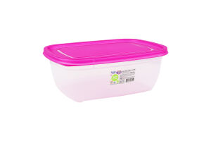 Контейнер універсальний прямокутний 1.86л 224х164х84мм №3 Ал-Пластик 1шт