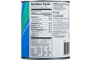 Ahold Fruit Cocktail in Pear Juice