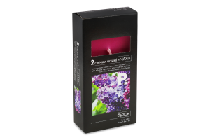 Свічка чайна Бузок максі 2шт Пако ІФ