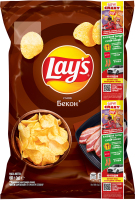 Чипсы картофельные Бекон Lay's м/у 60г