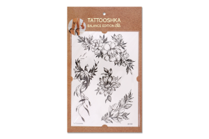 Тату Tattooshka Квіти і фенікс