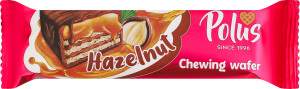 Батончик вафельный Toffee&Hazelnut Mix Polus м/у 30г