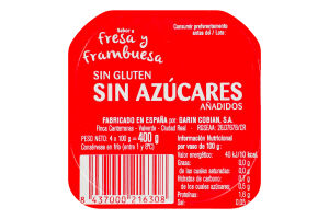 Желе без сахара Клубника и малина Yelli Frut ст 100г