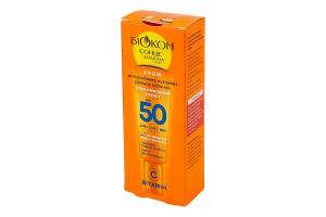 Крем для особливо чутливих ділянок обличчя SPF 50 Максимальний захист Біокон 25мл