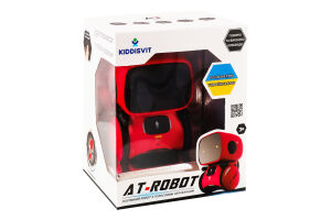 Игрушка для детей от 3лет Робот интерактивный красный At-Robot 1шт