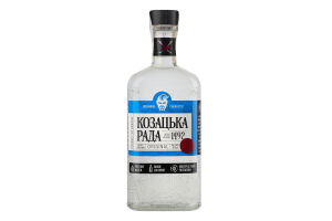 Водка 0.5л 40% Original Козацька Рада бут