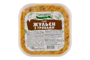 Салат Жульєн з грибами Бравіта п/у 300г