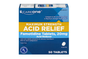 CareOne Maximum Strength Acid Relief - 50 CT