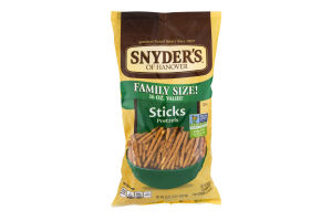 Snyder's of Hanover Family Size Sticks Pretzels