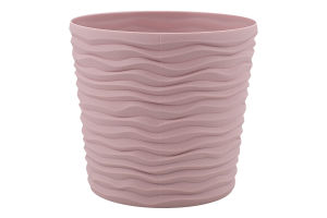 Горщик д/квітів Фьюжн 0,6л фрезія з вставкою низький d12*11см арт115086 Алеана