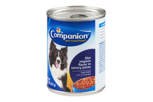 Companion Dog Food Filet Mignon Flavor